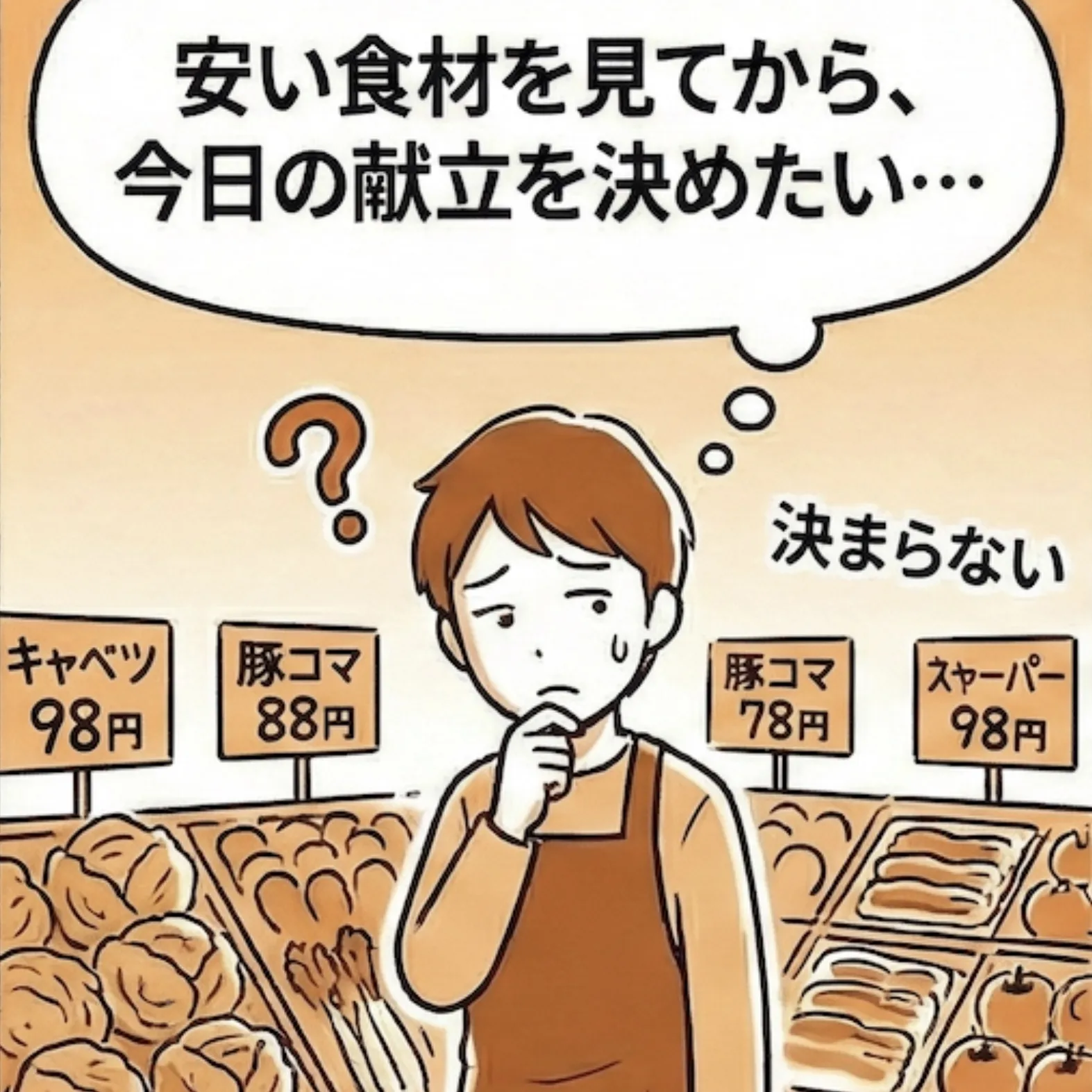 とくいちば - 献立決めに悩む主婦。お得な食材から今日の夕飯を決められるアプリ